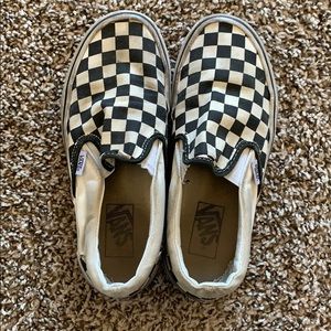 Checkered Vans